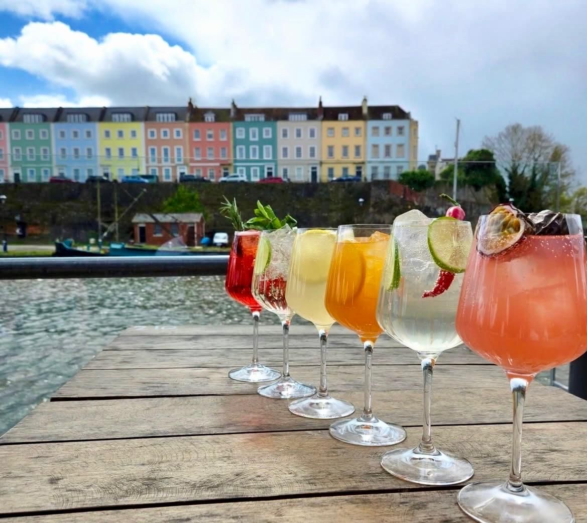 Summer Spritz on Bristol harbourside